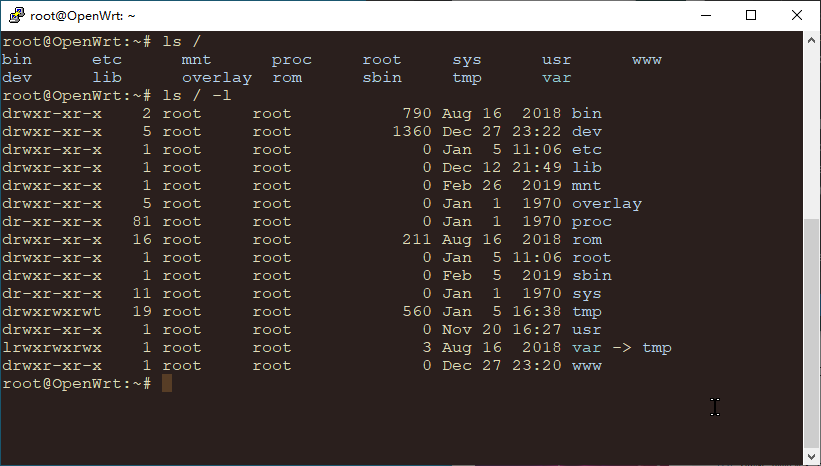 Command-Line Interface， 图示为PuTTY